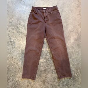 Vintage Lee Straight-Leg Brown Pants